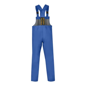 Salopette de travail étanche Pros Wear bleue - vue de dos