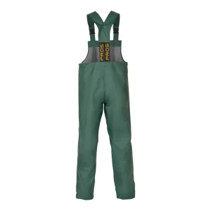 Salopette de travail étanche Pros Wear verte - vue de dos