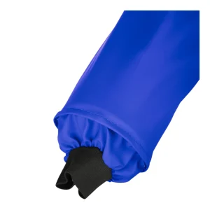 Gros plan sur le manchon intérieur élastiqué coupe-vent au poignet de la veste