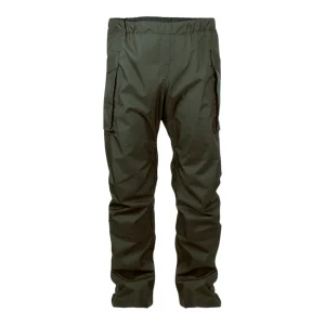 Pantalon imperméable et respirant Pros Wear modèle Aquapros 288 olive foncé - vue de face