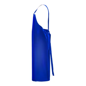 Tablier de travail de protection chimique Pros Wear bleu électrique - vue de profil