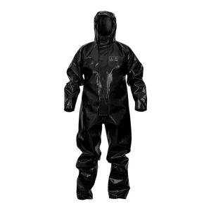 Combinaison de protection chimique type 3 Pros Wear modèle 414 noir - vue de face
