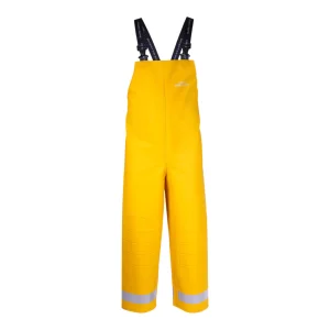 Pros Wear PROS EXTREME 3113 imperial yellow oilskin bib overalls - front view
