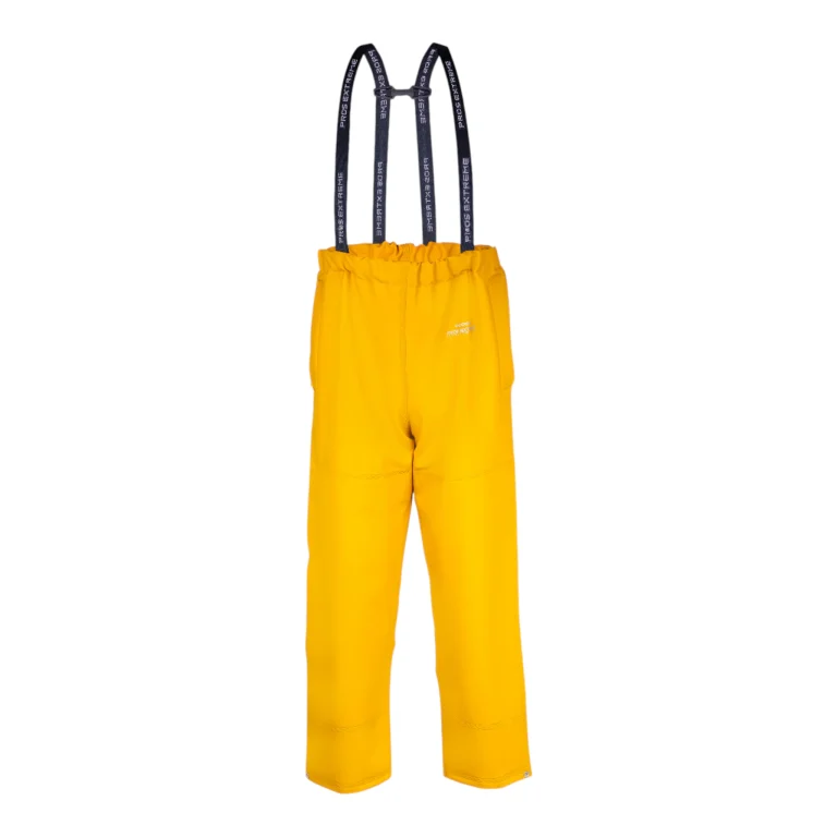 Pantalon à bretelles ciré marin pêcheur {3112}