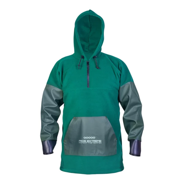 gewachster Fischerkittel aus Fleece {3497}