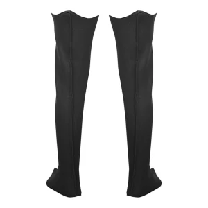 Hochisolierendes schwarzes Filzfutter für Arbeitsstiefel – Rückansicht