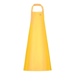 Tablier imperméable de protection Pros Wear modèle 108 jaune impérial - vue de face