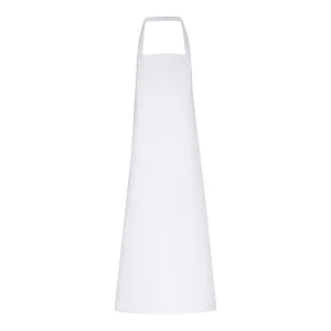 Tablier agroalimentaire imperméable Pros Wear modèle 099 TPU blanc - vue de face