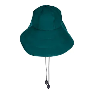 Chapeau ciré imperméable Pros Wear modèle 045 vert - vue de dos